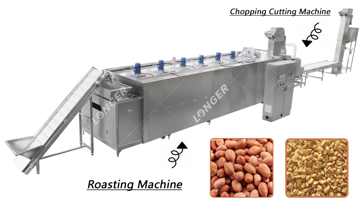 Peanut Chopping Cutting Production Line Peanut Chopping Cutting Production Line