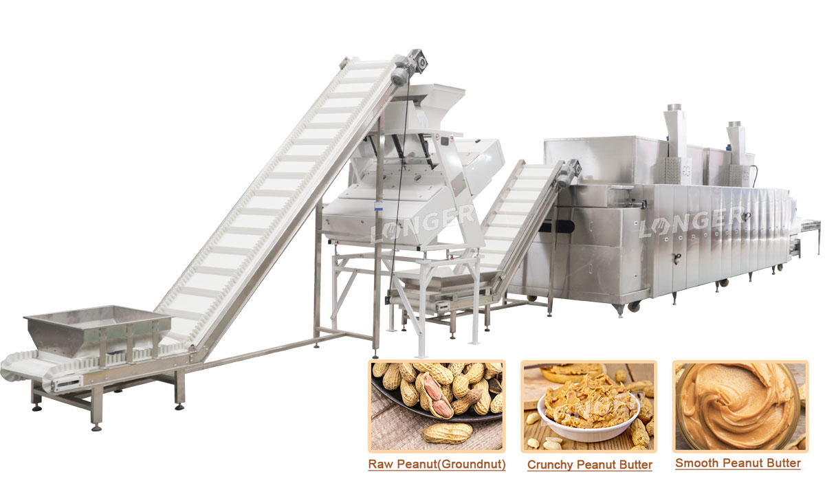 Peanut Butter Production Line Peanut Butter Production Line